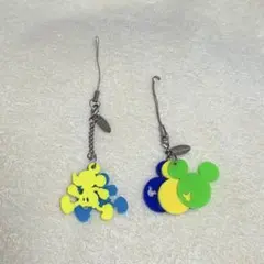 ディズニー ミッキー ストラップ 2個セットのサムネイル