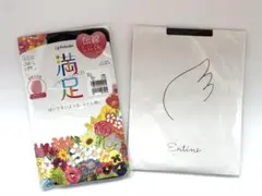 ブラック シャルレ 福助 ストッキング ２足セット M L まとめ売り