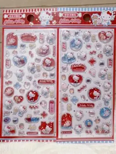 ボンボンドロップシール風♡硬いシール♡キティ♡海外正規