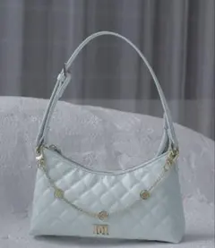 キルティングチェーンハンドミニバッグ ダーリッチ