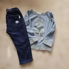 100cm トレーナーとズボンのセット