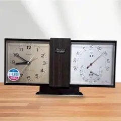 Tokyu Clock De Luxe 置時計 温度計付き 時計 インテリアのサムネイル