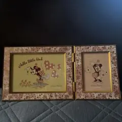 ディズニー　フォトフレーム　高級　ミニー美品