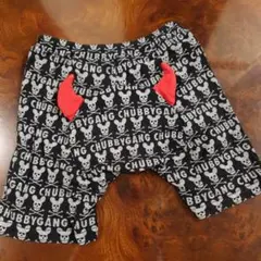 CHUBBY GANG スカルパンツ 80cm おしりにツノ♡のサムネイル