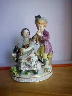 マイセン　陶器 蓋付きボックス 女性フィギュア 2026年最新】マイセン フィギュアの人気アイテム - メルカリ