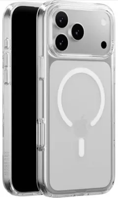 【MagEasy】 iPhone 17 ProMax 対応ケース クリアホワイト