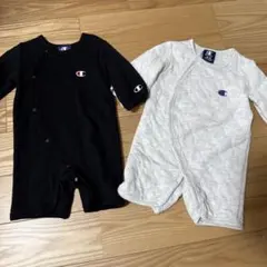 Champion ロンパース 2枚セット 60-70 美品のサムネイル
