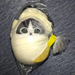 mofusand　カキにゃんマスコット　レモン　ぬいぐるみ　モフサンド