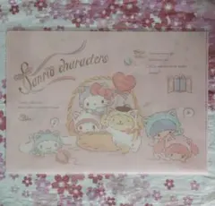 サンリオキャラクターズ　クリアファイル　2枚セット　キティ　マイメロ　キキララ