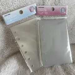 メリング 透明シール台紙 シール帳 A7ソフト20枚 ハード10枚 新品未開封