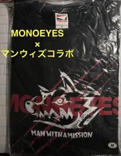 【超希少・限定】MONOEYES×MAN WITH A MISSION コラボT