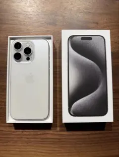 iPhone15Pro / 128GB / ホワイトチタニウム