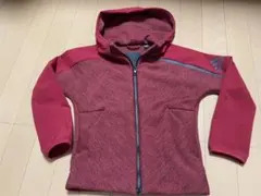 adidas ジャンパー　フードつき　120