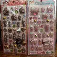 【️2点セット！即日発送】もんちっちうるちゅるシール