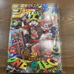 【新品未使用カード付き】週刊少年ジャンプ2026年33号　ワンピース29周年記念