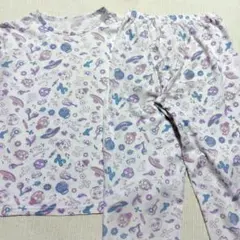 ワコールキッズ　パジャマ　柄　長袖パジャマ 125〜140cm