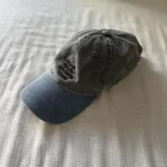 FRUIT OF THE LOOM グレー デニムキャップ