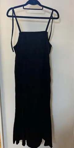 【2WAY】ベロアマーメイドキャミワンピース w closet