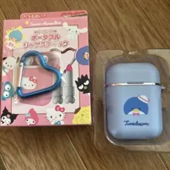 サンリオ　シークレット　ポータブルリップスティック　タキシードサム