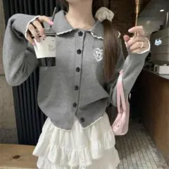 SHEIN ニットカーディガン