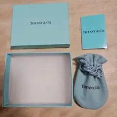 ティファニー TIFFANY&Co. 空箱　巾着 説明書セット