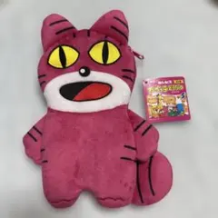 ギンビス たべっ子どうぶつ ダイカットポーチ ねこ ぬいぐるみポーチ