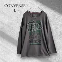 【CONVERSE】【L】レディース　長袖　シャツ　ロンT カジュアル　Tシャツのサムネイル