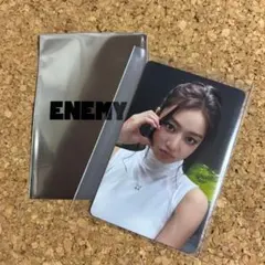 TWICE ジヒョ　ENEMY グッズ　購入特典　トレカ