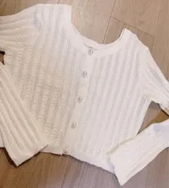 カーディガン　カットソー　トップス　ニット　薄手ニット　ボレロ
