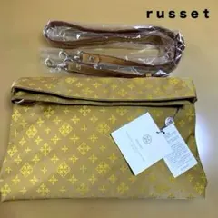 新品❣タグ付き　russet 　ラシット 　ショルダーバッグ　レザー　フラップのサムネイル