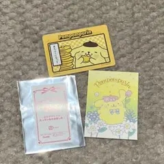 ポムポムプリン　感謝状カード　サンリオコレクターズカードプラス（コミック）