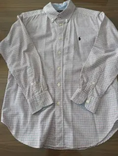 ラルフローレン　チェックシャツ　150サイズ