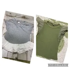 【120】２点セット　プティマイン　半袖　Tシャツ