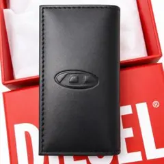 新品未使用】ディーゼル DIESEL 6連キーケース キーリング ロゴ型押し