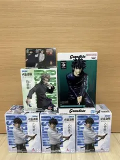 未開封　呪術廻戦 フィギュア まとめ売り　5体セット　クリアイラストシート付き
