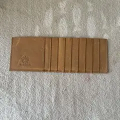 Hallelujah レザー カードケース ブラウン