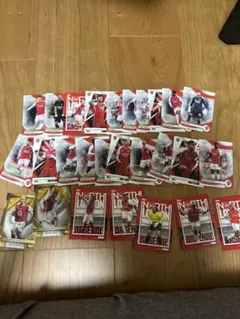 アーセナル 選手カードセット 27枚
