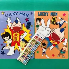 とっても！ラッキーマン シール 4枚 セット 2025年最新】ラッキーマン シールの人気アイテム - メルカリ