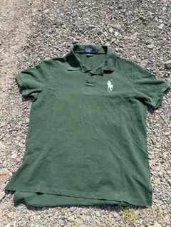 90s 短丈 Polo Ralph Lauren ビックポニー swag L