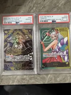 マーシャル・D・ティーチ SR 金 3周年 SP(スペシャルカード) OP09…