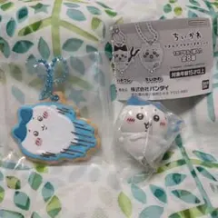ハチワレ2点セット クッキーチャームコット2 つまんでつなげてマスコット
