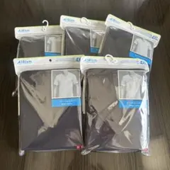 AIRism Cotton V Neck Tシャツ 4XL 5枚セット