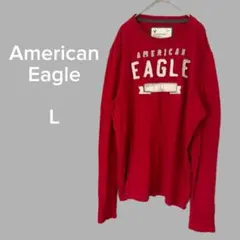 American Eagle アメリカンイーグル ロンT L アメカジ 古着のサムネイル