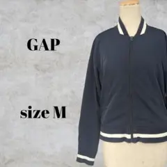 ◎　Gap　ギャップ　スタジャン　M　ネイビーのサムネイル