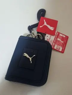 PUMA プーマ 二つ折り財布 ラージコインポケットウォレットストラップ付き新品