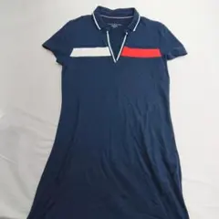 ★ TOMMY HILFIGER ポロワンピース ネイビー系 S