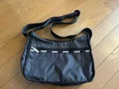 LeSportsac レスポートサック ショルダーバッグ ブラック ドット