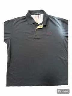 Paul Smith ポロシャツ L ブラック 古着 ポールスミス
