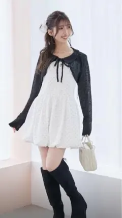 マジェスティックレゴン ♡ バルーンミニワンピ