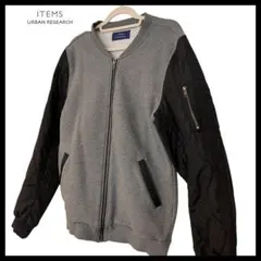 アーバンリサーチ　メンズ　ブルゾン　スタジャン　アウター